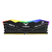 T-Force DELTA RGB - DDR5 - Kit - 32 GB: 2 x 16 GB - DIMM 288-PIN - 6000 MHz / PC5-48000 - CL30 - 1.35 V - ungepuffert - on-die ECC - Schwarz