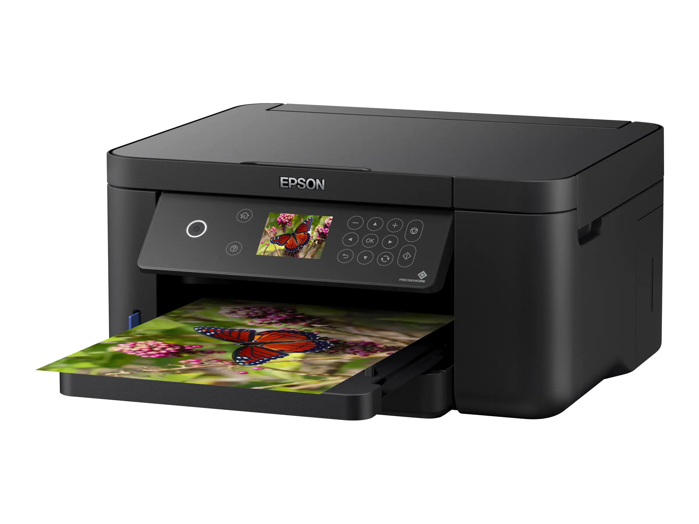 Epson Expression Home XP-5100 - Multifunktionsdrucker - Farbe - Tintenstrahl - A4 (Medien) - bis zu 14 Seiten/Min. (Drucken) - 150 Blatt - USB, Wi-Fi(n) - Schwarz