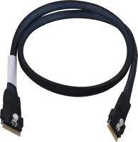 Microchip Adaptec - Internes SAS-Kabel - 1x8 Slim SAS (SFF-8654) zu 1x8 Slim SAS (SFF-8654) - 80 cm