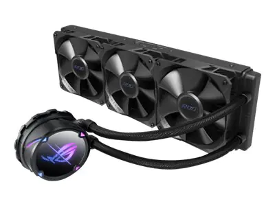 ASUS ROG STRIX LC II 360 - Prozessor-Flüssigkeitskühlsystem - Kühlergröße: 360 mm - (für: LGA1156, LGA1155, LGA2011, LGA1150, LGA2011-3, LGA1151, AM4, LGA2066, TR4, LGA1200, LGA1152, LGA1700) - 120 mm