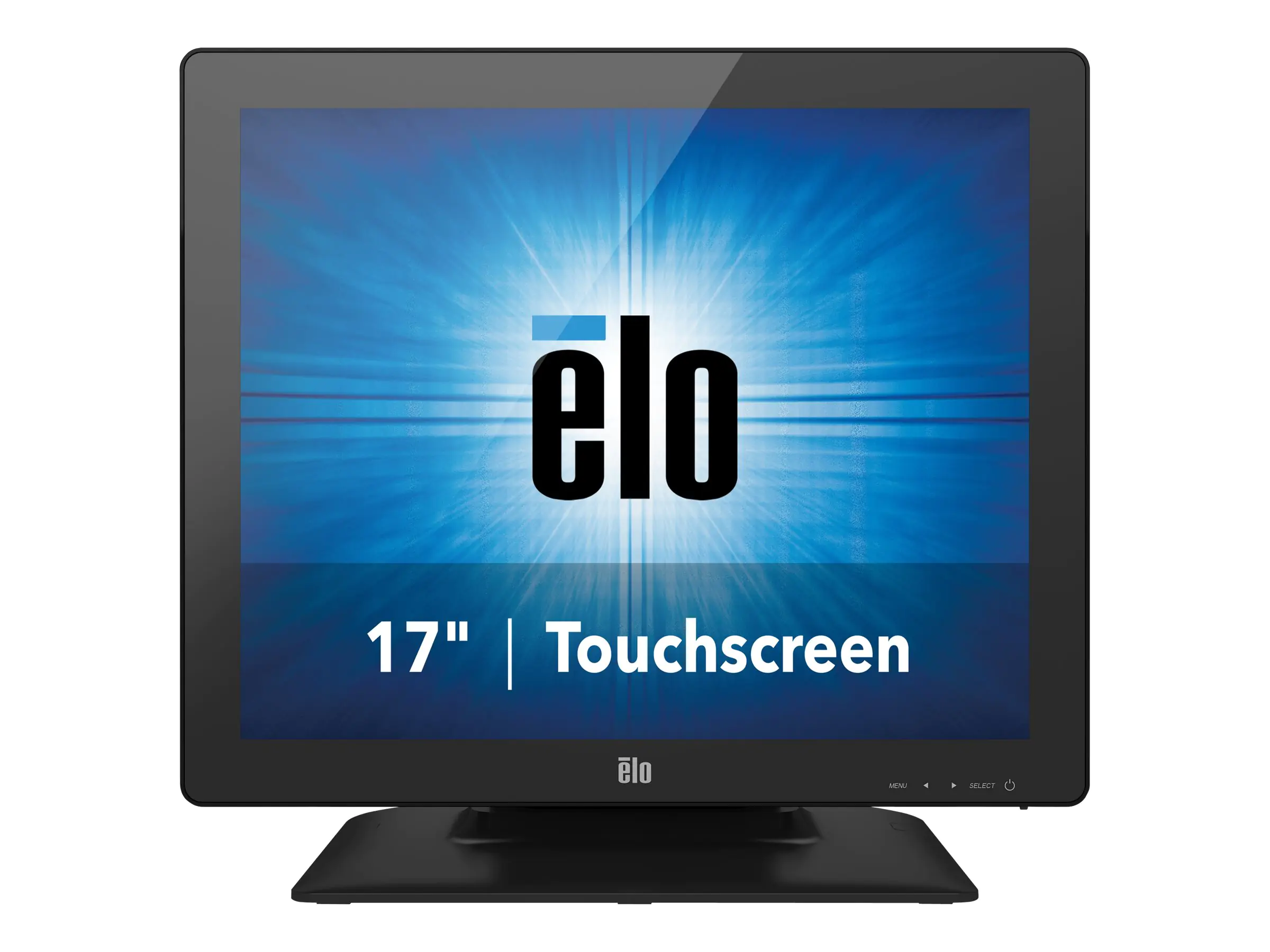 Elo 1723L - LED-Monitor - 43.2 cm (17") - Touchscreen - 1280 x 1024 @ 75 Hz - 250 cd/m² - 800:1 - 30 ms - DVI, VGA - Lautsprecher - Schwarz