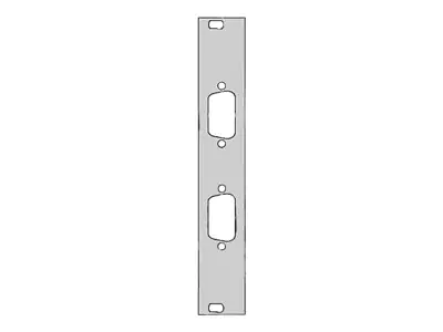 SCHROFF Rack - Leerkonsole - RAL 7035 - 3U 30118336