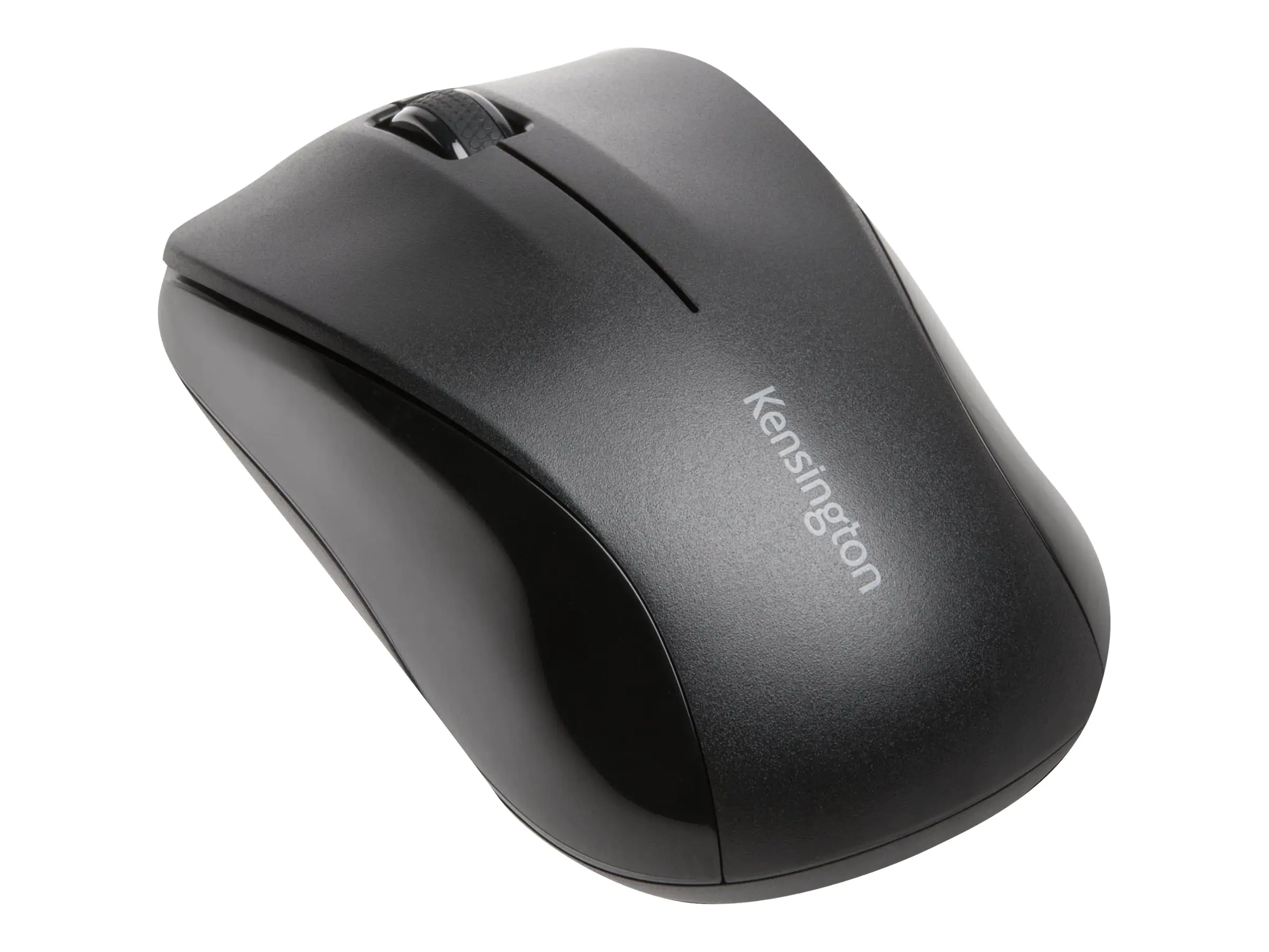 Kensington Wireless ValuMouse - Maus - rechts- und linkshändig - optisch - 3 Tasten - kabellos - 2.4 GHz - kabelloser Empfänger (USB) - Schwarz