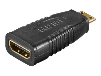 TECHly - HDMI-Adapter - 19 pin mini HDMI Type C männlich zu HDMI weiblich