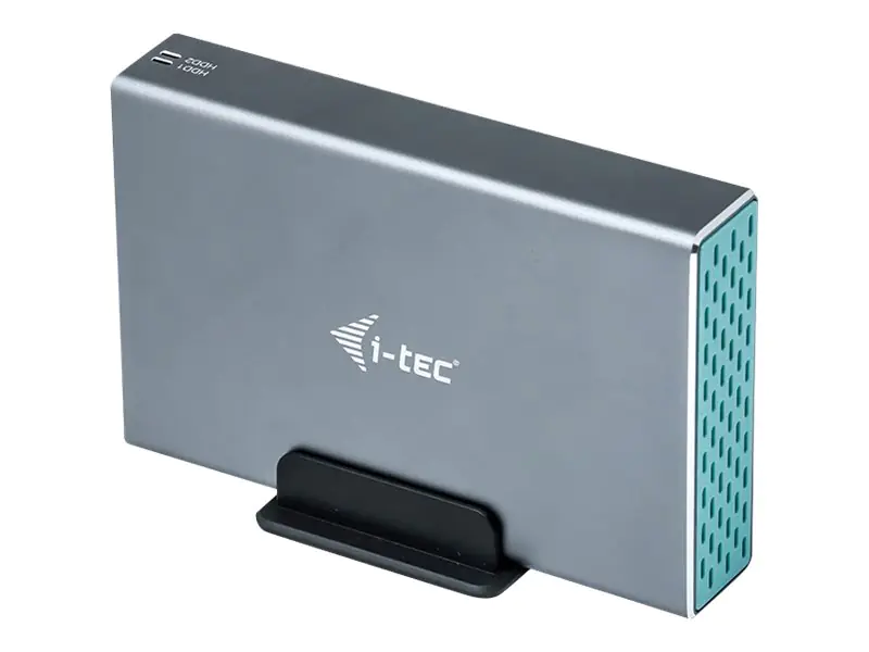 i-tec MySafe - Speichergehäuse mit Netzanzeige - 2.5" (6.4 cm) CAMYSAFEDUAL25