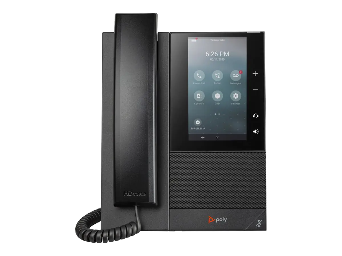 Poly CCX 505 - Für Microsoft Teams - VoIP-Telefon - SIP, SDP, RTCP, RTP, SRTP