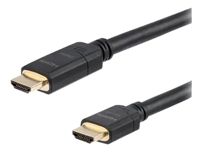 StarTech 30m High Speed HDMI Kabel - St/St - Aktiv - CL2 Wandmontage - HDMI-Kabel - HDMI männlich zu HDMI männlich - 30 m - Doppelisolierung - Schwarz