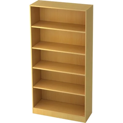 Hammerbacher Regal Solid V6400/6 5OH 100x40x200,4cm buche