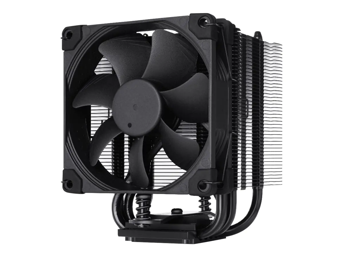 Noctua chromax NH-U9S - Prozessor-Luftkühler - (für: LGA1156, LGA1155, LGA1150, LGA1151, LGA2011-3 (Square ILM), AM4, LGA2066, LGA1200, LGA2011-0, LGA1700, AM5) - Kupfer-Bodenplatte und vernickelte Aluminium-Finnen - 92 mm - Schwarz