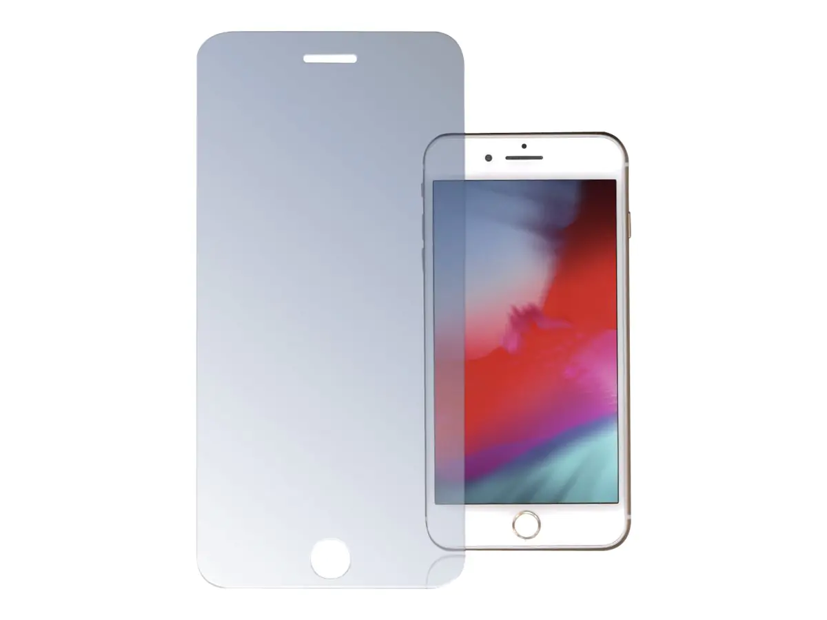 4smarts Second Glass - Bildschirmschutz für Handy - 2.5D - Glas - durchsichtig - für Apple iPhone 7, 8, SE (2. Generation)