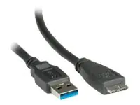 VALUE - USB-Kabel - USB Typ A (M) zu Micro-USB Typ B (M) - USB 3.0 - 2 m - weiß