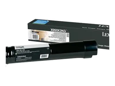 Lexmark Besonders hohe Ergiebigkeit - Schwarz X950X2KG