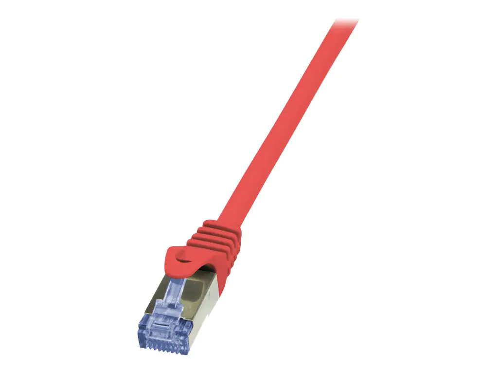 LogiLink PrimeLine - Patch-Kabel - RJ-45 (M) zu RJ-45 (M) - 2 m - SFTP, PiMF - CAT 6a - halogenfrei - Rot