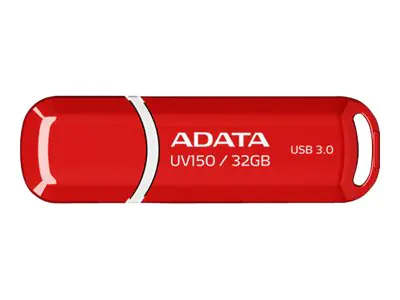 ADATA DashDrive UV150 - USB-Flash-Laufwerk - 32 GB - USB 3.0 - Rot
