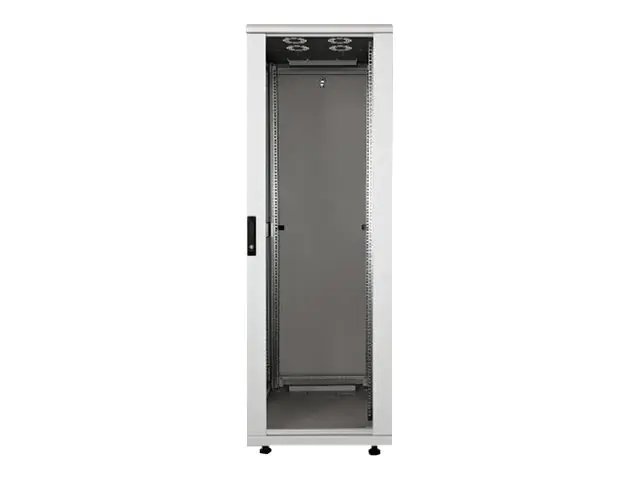 Intellinet Network Cabinet, Free Standing (Standard), 22U, Usable Depth 123 to 573mm/Width 503mm, Grey, Assembled, Max 1500kg, Server Rack, IP20 rated, 19", Steel, Multi-Point Door Lock, One Lock Per Side Panel, Three Year Warranty - Schrank Netzwerkschra