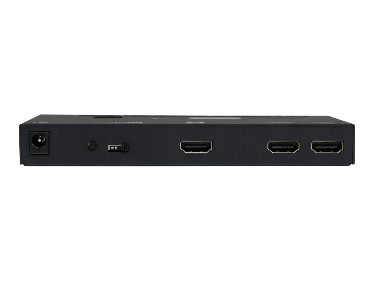 StarTech 2 Port HMDI Switch / Verteiler - Automatische Umschaltung mit IR-Fernbedienung - 1080p - HDMI Auto Switch / Umschalter - Video/Audio-Schalter - Desktop - für P/N: SVA12M2NEUA, SVA12M5NA