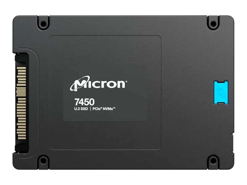 Micron 7450 MAX - SSD - 3.2 TB - intern - 2.5" (6.4 cm) - U.3 PCIe 4.0 (NVMe)