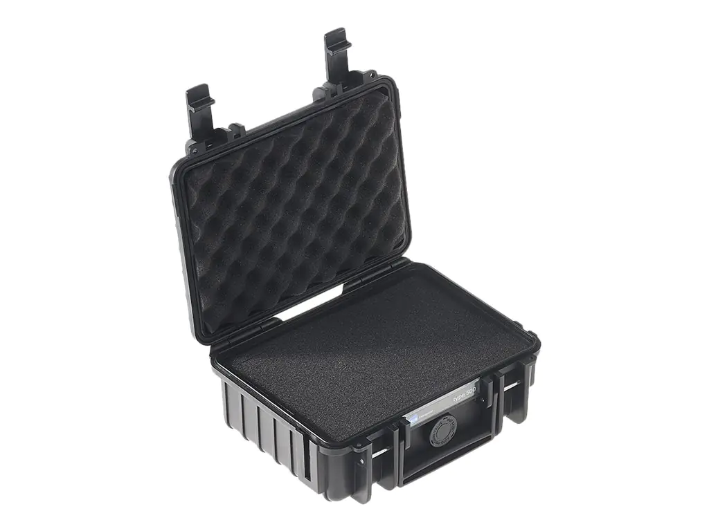 B&W outdoor.case Type 500 - Hartschalentasche - Polypropylen - Schwarz