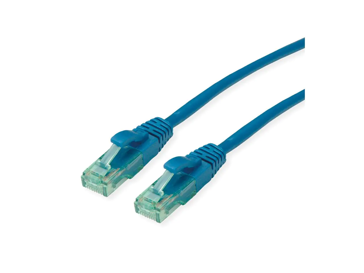 ROLINE RM UTP Patchkabel Kat6A/Kl.EA blau 3m - UTP