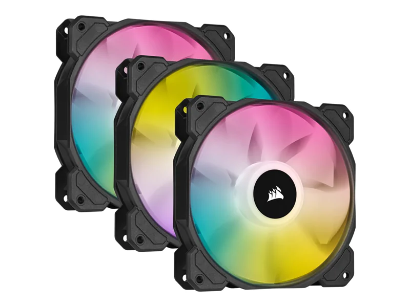 CORSAIR iCUE SP120 RGB ELITE - System Schrank-Gebläseset - 120 mm (Packung mit 3)