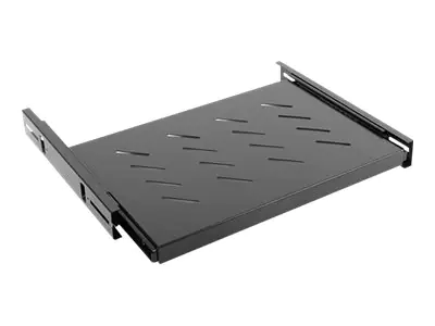Lanberg Rack - Regal - RAL 9004, Schwarz - 1U - 48.3 cm (19") AK-1006-B