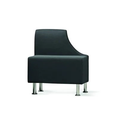 rocada Besprechungszone Be Soft Sessel links 760 x 660 x 660 mm (B x H x T) schwarz