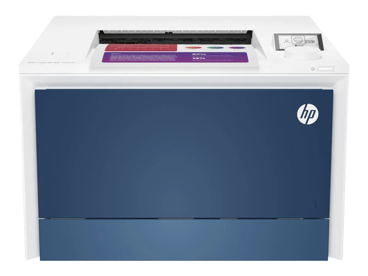HP Color LaserJet Pro 4202dn - Drucker - Farbe - Duplex - Laser - A4/Legal - 600 x 600 dpi - bis zu 35 Seiten/Min. (einfarbig)/bis zu 33 Seiten/Min. (Farbe) - Kapazität: 300 Blätter - Gigabit LAN, USB 2.0, USB 2.0-Host