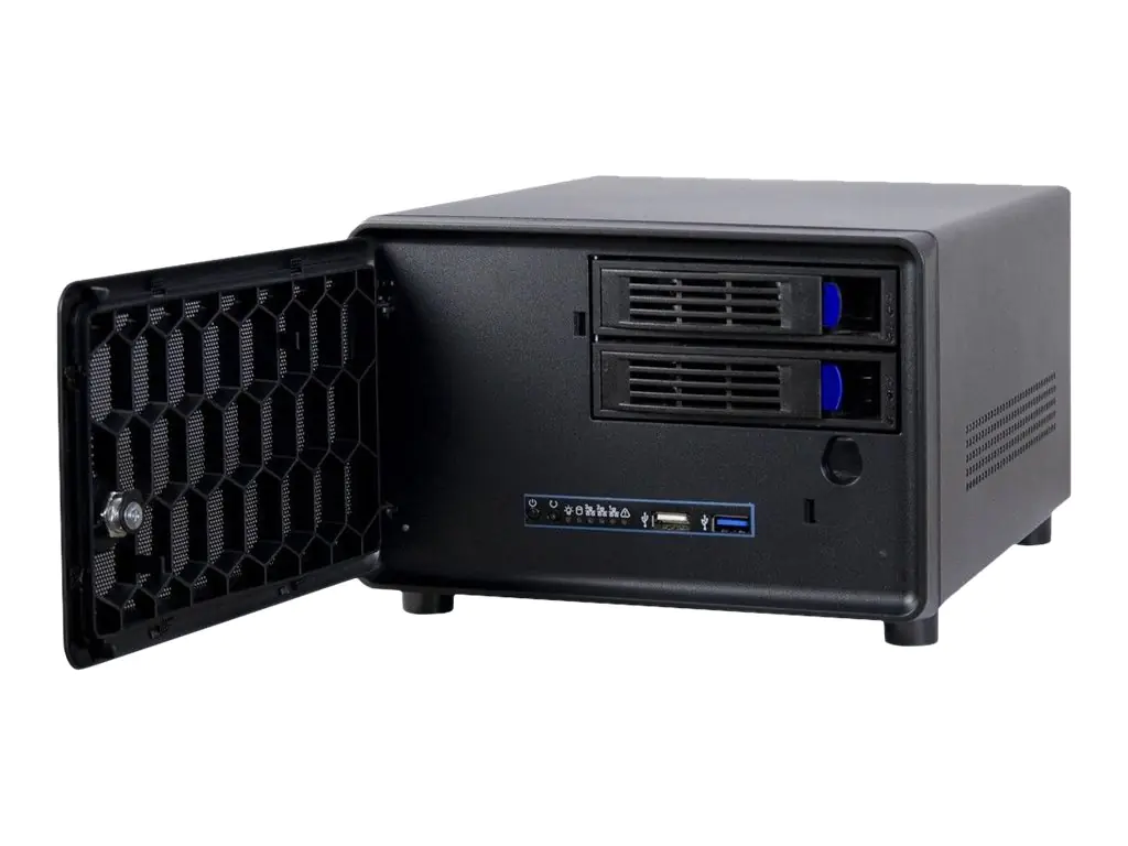 Inter-Tech SC-2100 - Tower - Mini-ITX - keine Spannungsversorgung (FlexATX) - USB