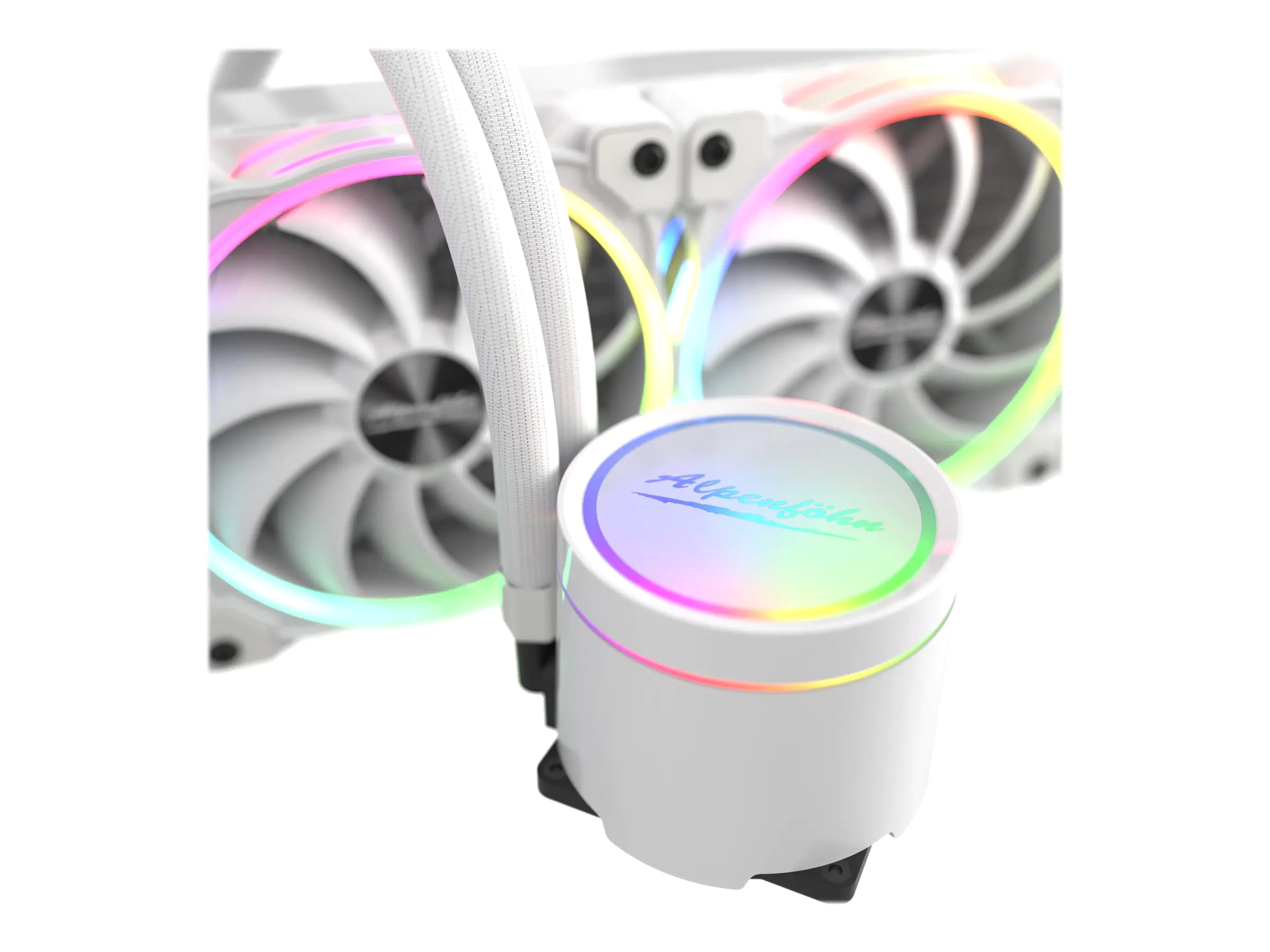 Alpenföhn Gletscherwasser 360 - Prozessor-Flüssigkeitskühlsystem - Kühlergröße: 360 mm - (für: LGA1156, AM2, AM2+, LGA1366, AM3, LGA1155, AM3+, LGA2011, FM1, LGA1150, LGA2011-3, LGA1151, AM4, LGA2066, TR4, sTRX4, LGA1200)