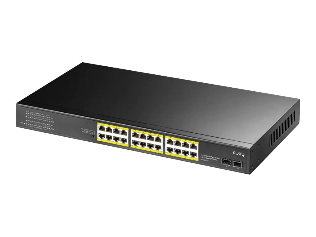 CUDY GS1028PS2 - Switch - 24 x 10/100/1000 (PoE)