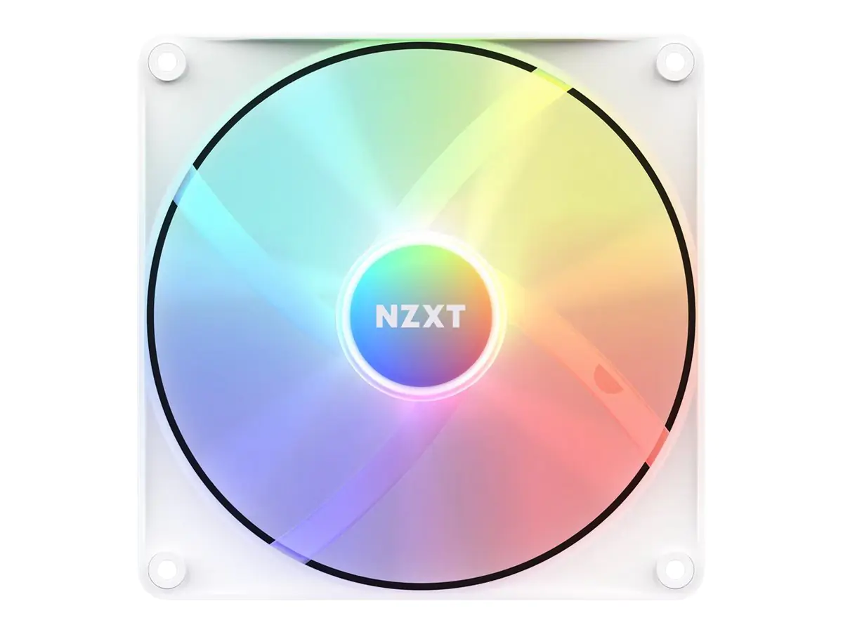 NZXT F Series F140 RGB - Gehäuselüfter - 140 mm - Mattes Weiß