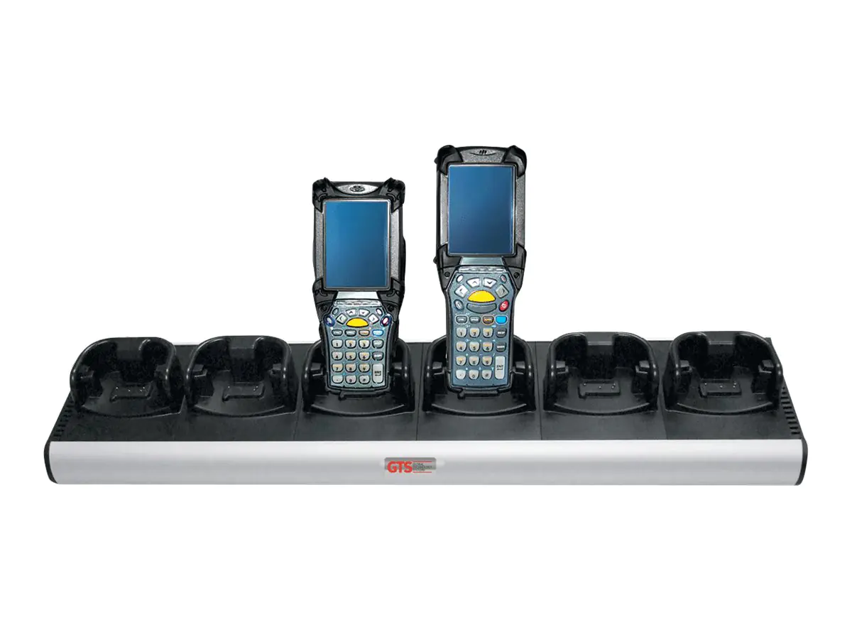 Global Technology Systems HCH-9060-CHG Six Bay Cradle Charger - Handheld-Ladestation