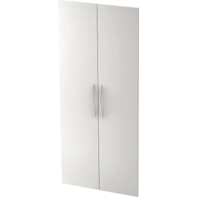 Hammerbacher Tür V410T/W 5OH 1Paar weiß