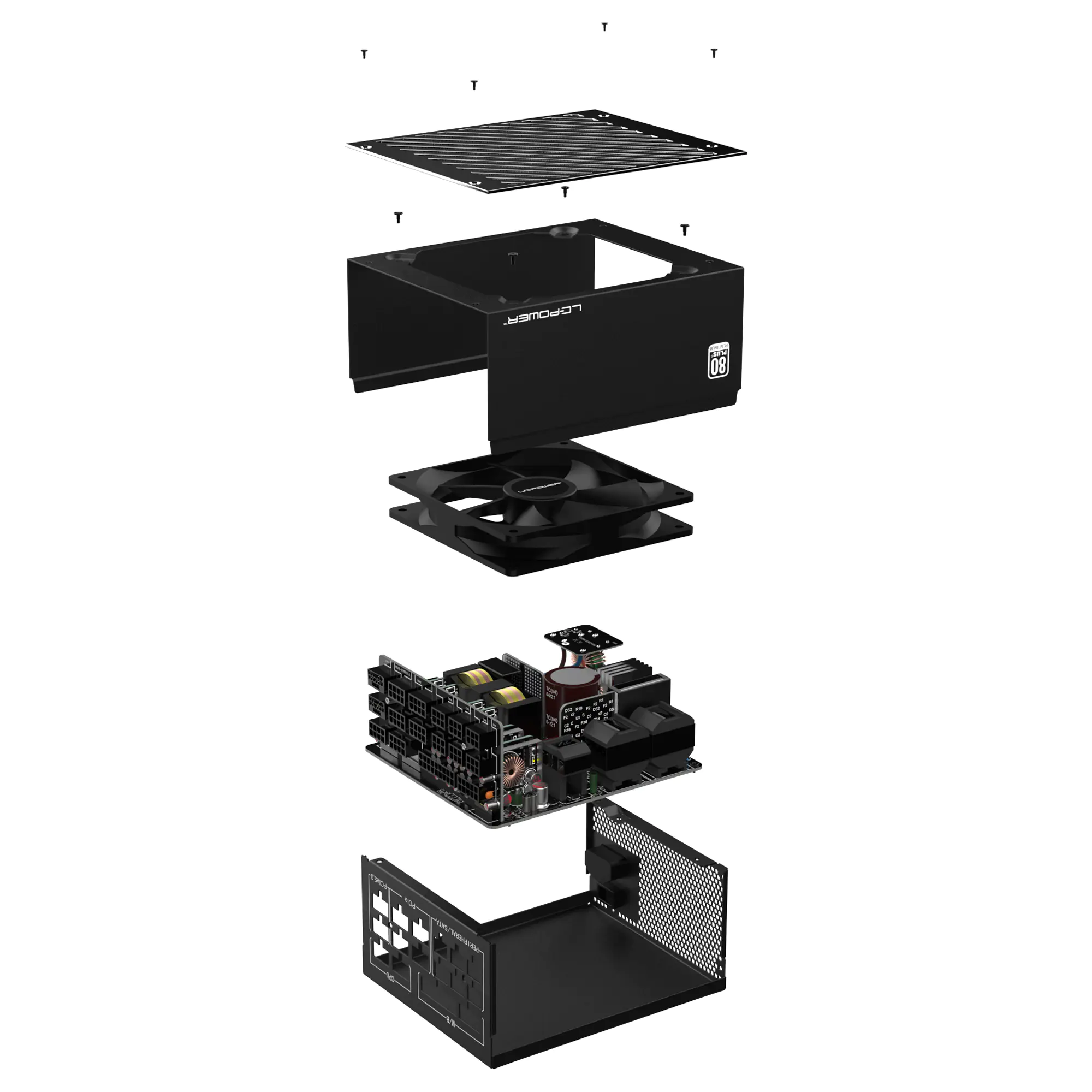 LC-Power PC- Netzteil LC-Power LC1200P V3.0