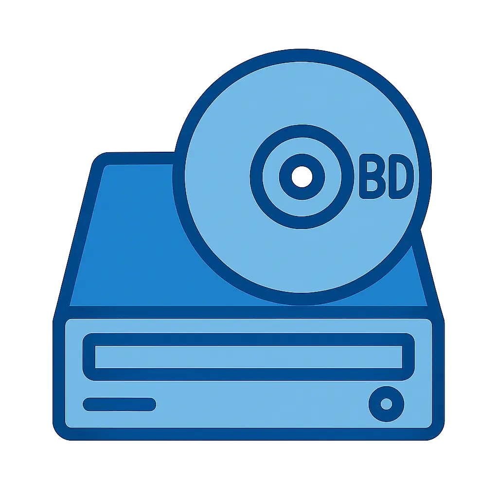 CD, DVD, Blu-ray Laufwerk