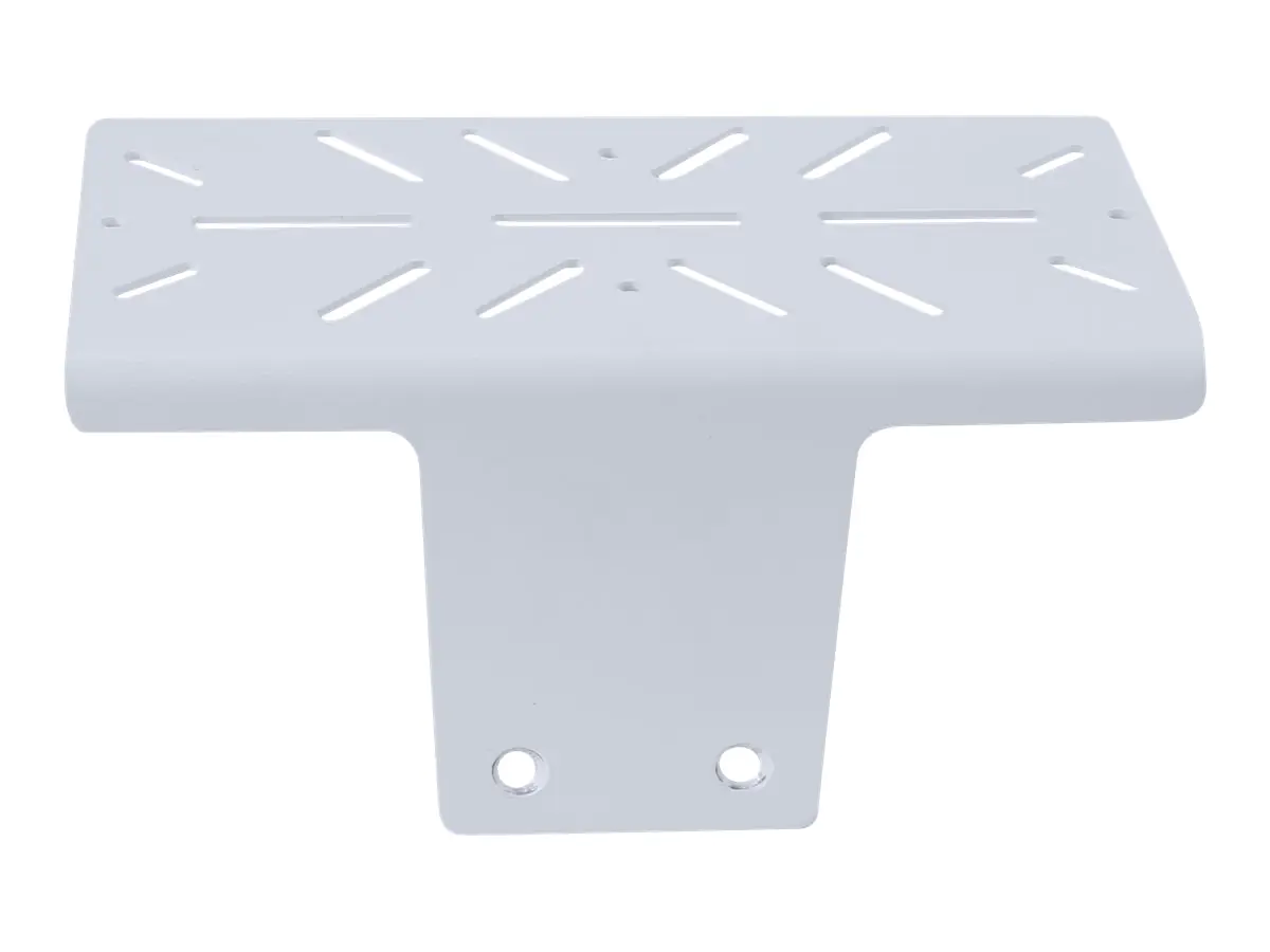 Ergotron T-Slot Scanner and Printer Holder - Montagekomponente (Halter) - für Barcode-Scanner/-Drucker - weiß - am Wagen montierbar - für P/N: C50-2500-0, C50-2510-0