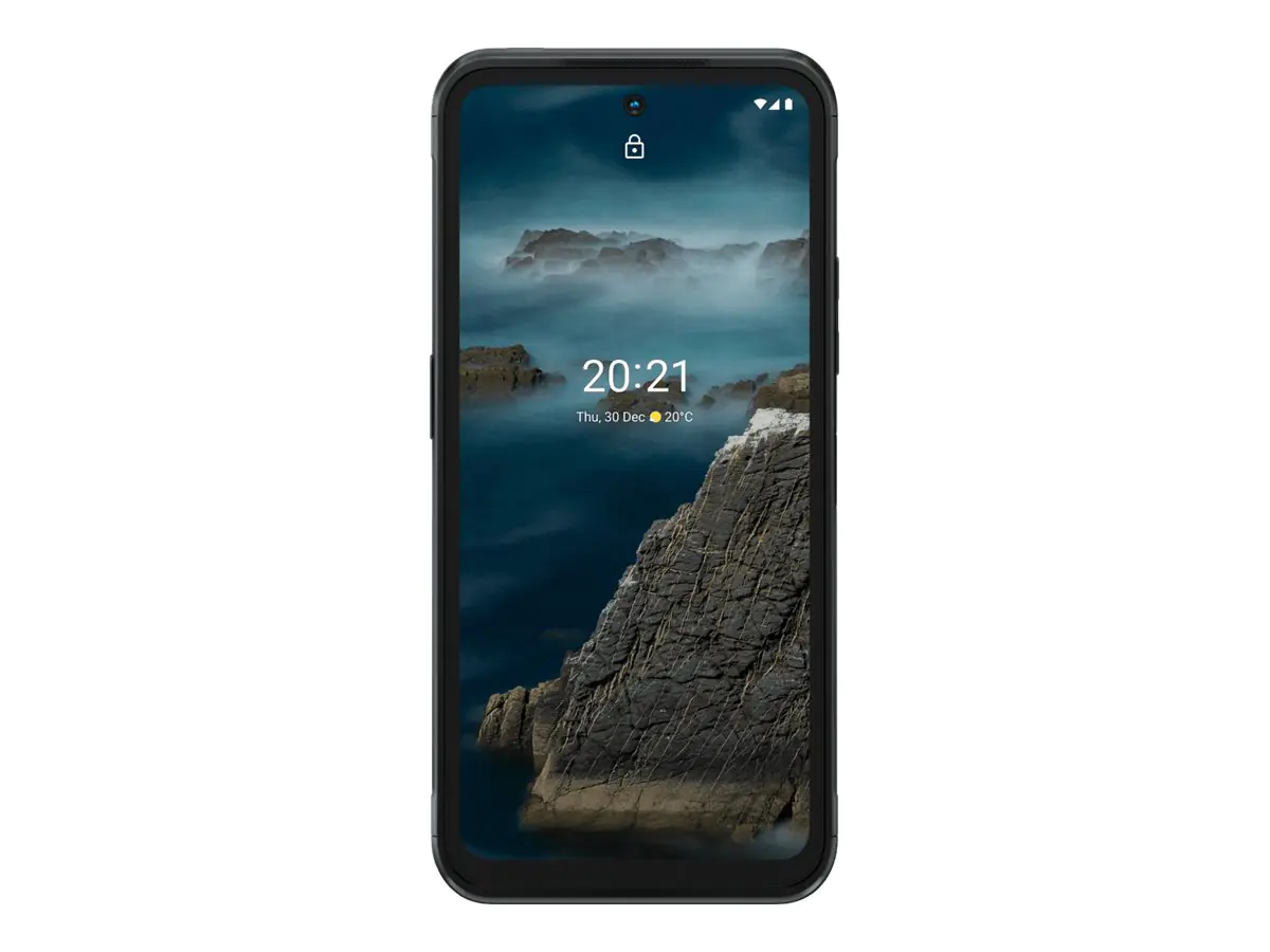 Nokia XR20 - 5G Smartphone - Dual-SIM - RAM 4 GB / Interner Speicher 64 GB - 6.67" - 2400 x 1080 Pixel - 2 x Rückkamera 48 MP, 13 MP - front camera 8 MP - Granit