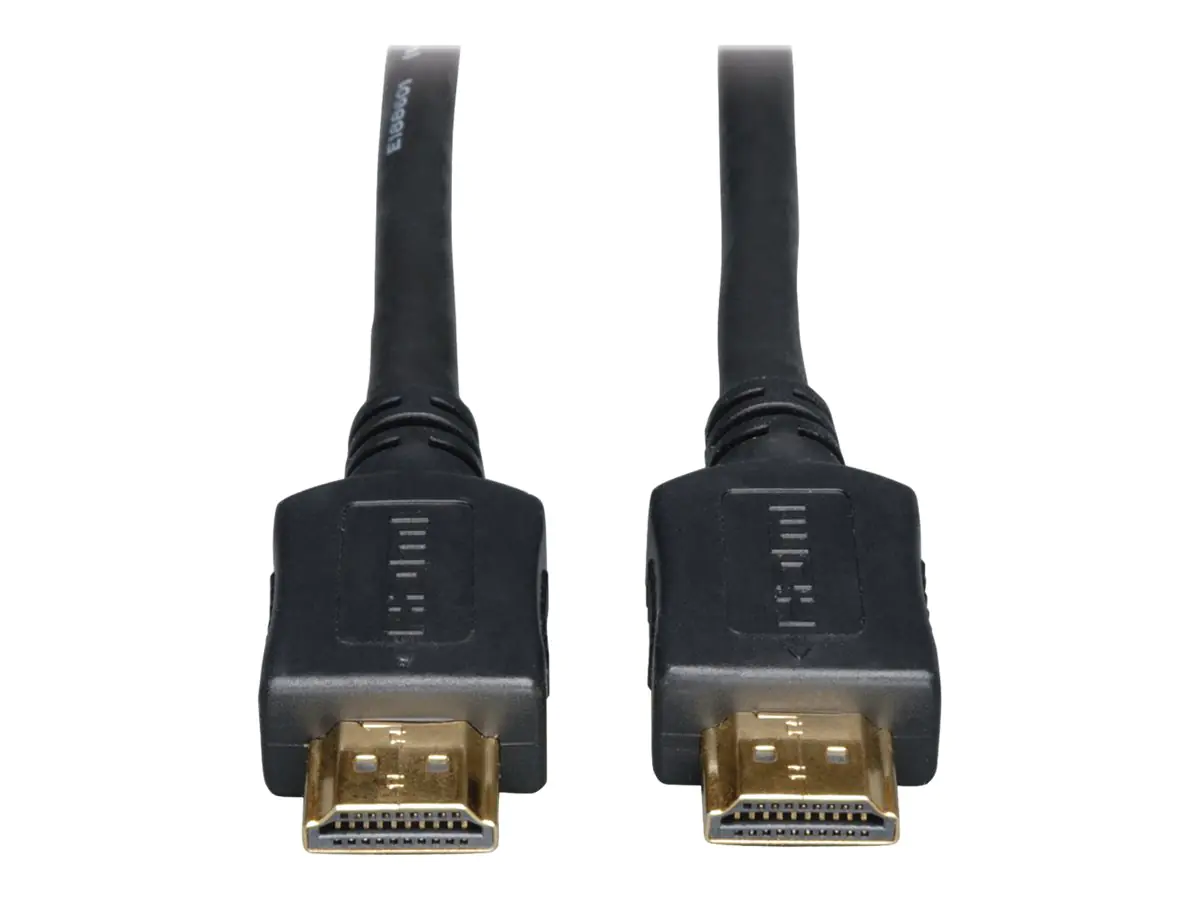 Eaton Tripp Lite Series High-Speed HDMI Cable, Digital Video with Audio, UHD 4K (M/M), Black, 25 ft. (7.62 m) - HDMI-Kabel - HDMI männlich zu HDMI männlich - 7.6 m - Doppelisolierung - Schwarz - 4K Unterstützung
