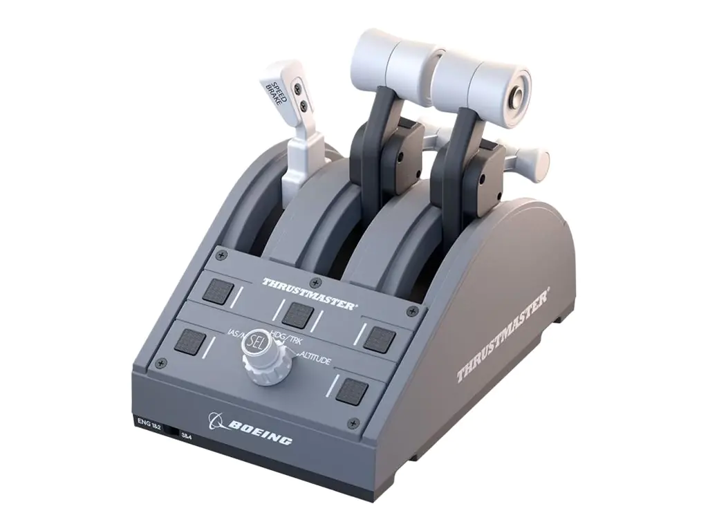 Thrustmaster Civil Aviation (TCA) Yoke Pack Boeing Edition - Steuerhorn und Gasregler - kabelgebunden - für PC, Microsoft Xbox One, Microsoft Xbox Series S, Microsoft Xbox Series X