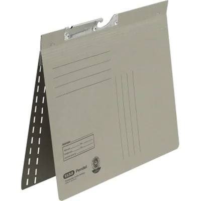 ELBA Pendelhefter 100560103 DIN A4 kfm. Heftung 320g Karton grau