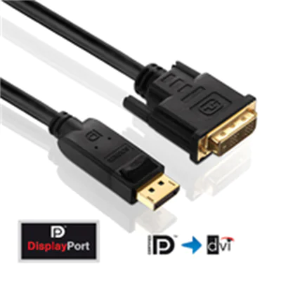 PureLink Kabel DisplayPort - DVI-D 10 m - Kabel - Digital/Display/Video