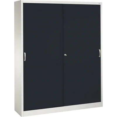 C+P Aktenschrank 214000S10126 2x5OH 1950x1600x400mm lgr/sgr