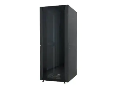 Intellinet Network Cabinet, Free Standing (Premium), 42U, Usable Depth 129 to 629mm/Width 503mm, Grey, Flatpack, Max 2000kg, Server Rack, IP20 rated, 19", Aluminium, Multi-Point Door Lock, Split Side Panels (Two Locks Per Side), Three Year Warranty - Prem