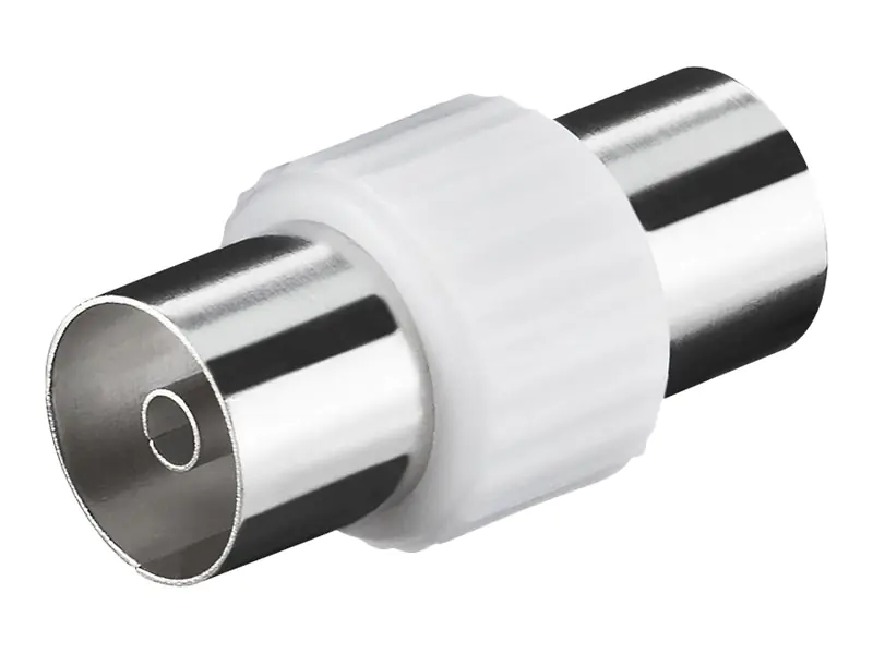 goobay CA 1011 - Antennenadapter - IEC-Anschluss (M) bis IEC-Anschluss (W)