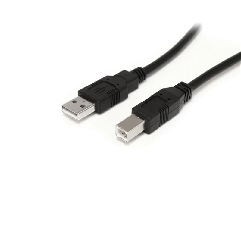 StarTech 10m Aktives USB 2.0 A auf B Kabel - USB Anschlusskabel - Stecker/Stecker - Schwarz - USB-Kabel - USB (M) zu USB Typ B (M) - USB 2.0 - 9.15 m - aktiv - Schwarz - für P/N: ICUSB232D