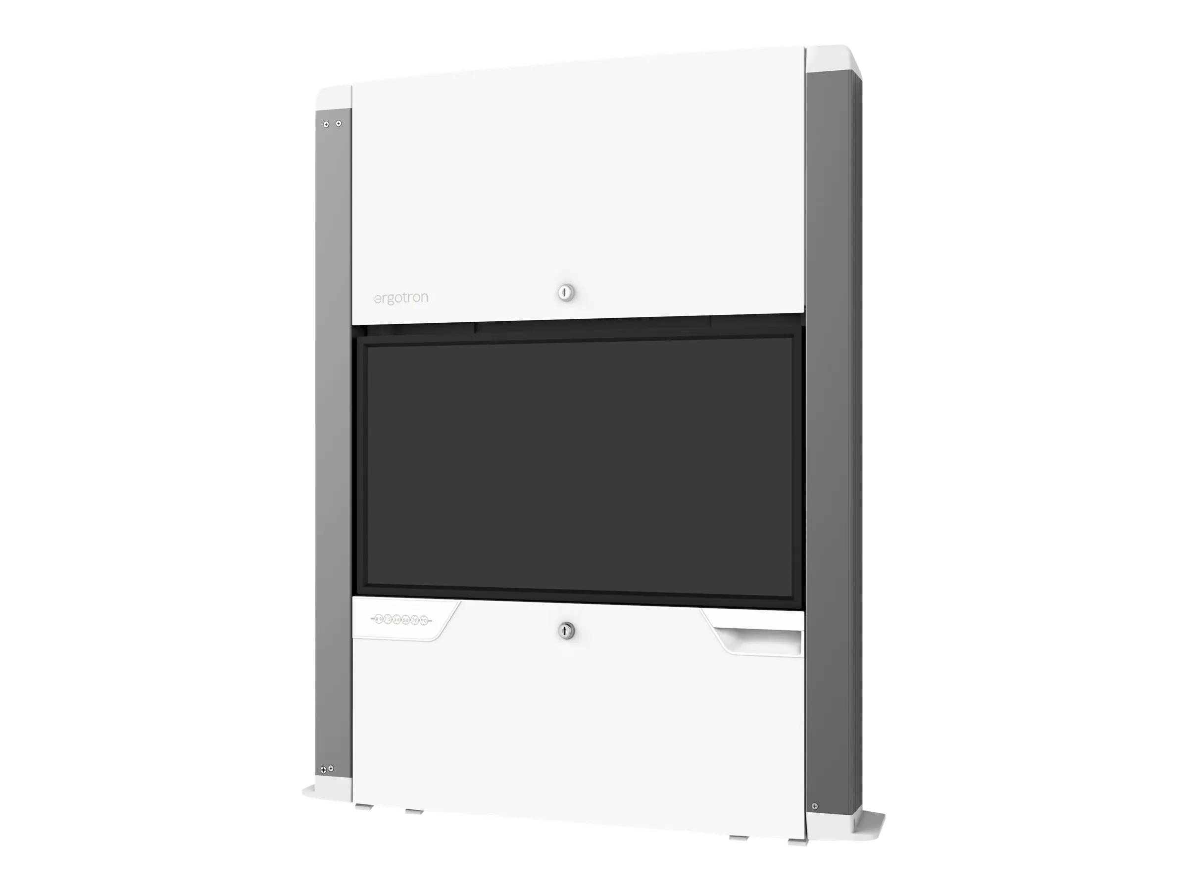 Ergotron CareFit - Arbeitsbereich für Wandmontage - Schneeweiß