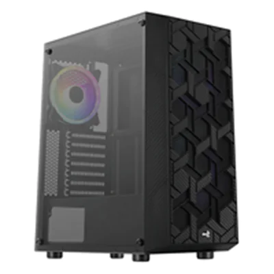 AEROCOOL ADVANCED TECHNOLOGIES Geh AeroCool Midi Hive v1 MicroATX/ATX/MiniITX o.N. 3xARGB - Midi/Minitower - ATX