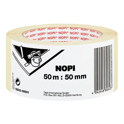 Tesa 55513-00001-03, Maler-Abdeckband, Glace, weich, Kautschuk-Basis, 60 °C, 50 m