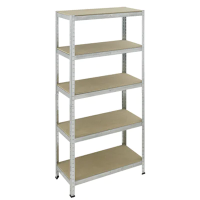 pro-bau-tec Grundregal 900 x 1.800 x 400 mm (B x H x T) 5 Fachböden 175kg Stahl, pulverbeschichtete