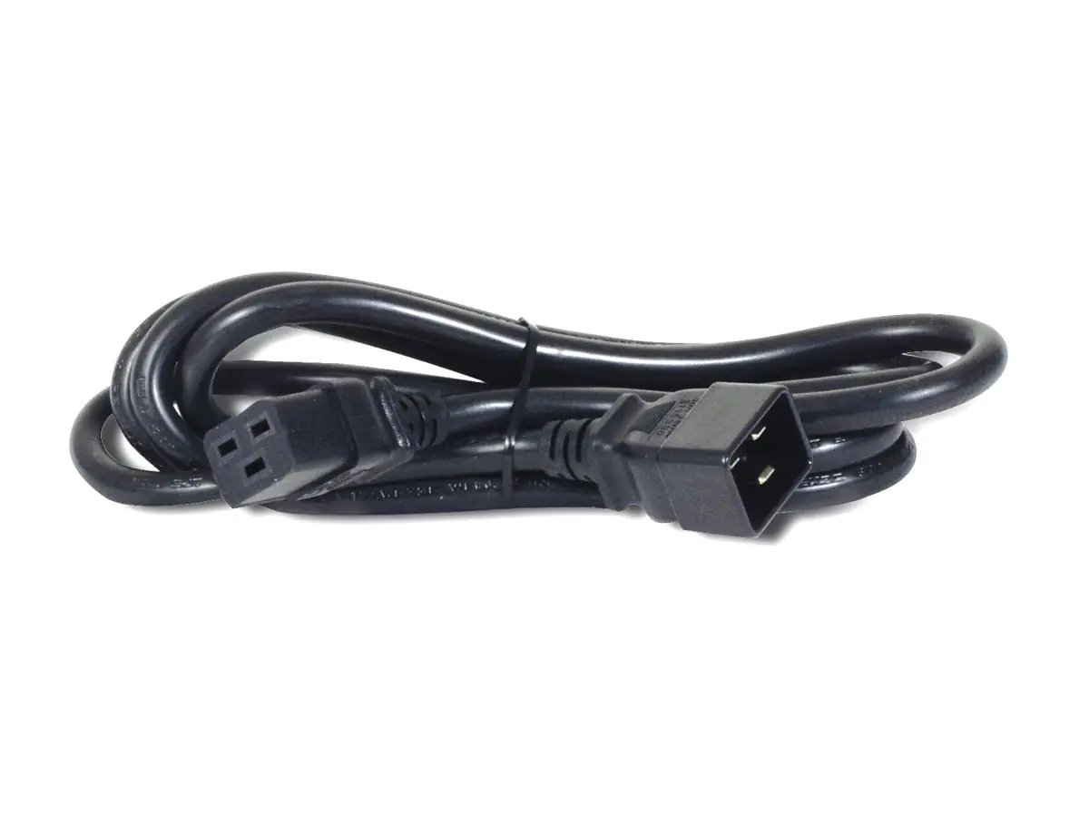 APC - Stromkabel - IEC 60320 C19 zu IEC 60320 C20 - 4.57 m - Schwarz - für P/N: SMT2200I-AR, SMT2200R2I-AR, SMT3000I-AR, SMT3000R2I-AR, SRT1500XLI, SRT2200XLI-KR